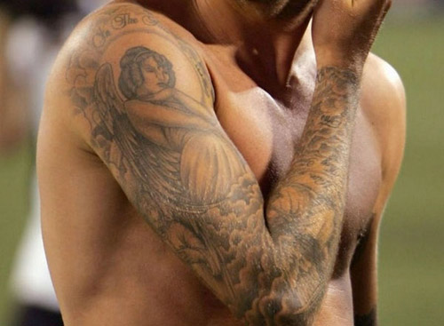 Angel Sleeve Tattoo στο Beckham Right Arm
