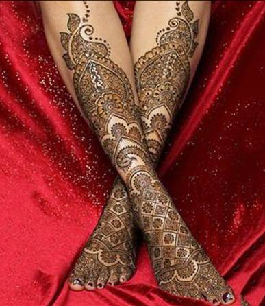 Επεξεργαστείτε το Floral Mehndi Design in Foot