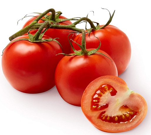 Tomaatti hehkuvaan ihoon