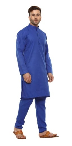 Rento sininen Kurta -pyjama