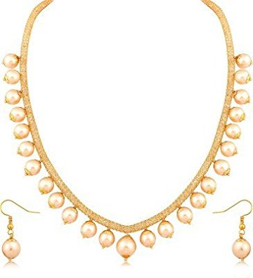 Gold Pearls kaulakorusetti