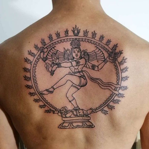 Παραδοσιακά ινδικά σχέδια τατουάζ 5