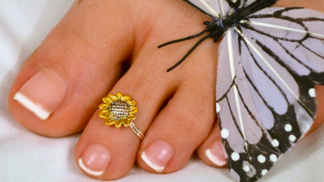 Δαχτυλίδι από ηλιοτρόπιο χρυσό