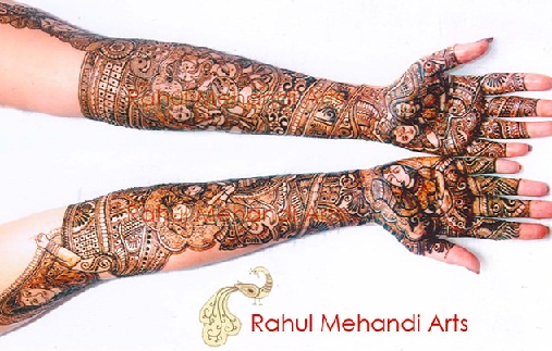 Καλύτεροι καλλιτέχνες Mehndi στην Ινδία-Rahul Sonavane
