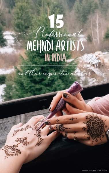 Καλλιτέχνες Mehndi στην Ινδία