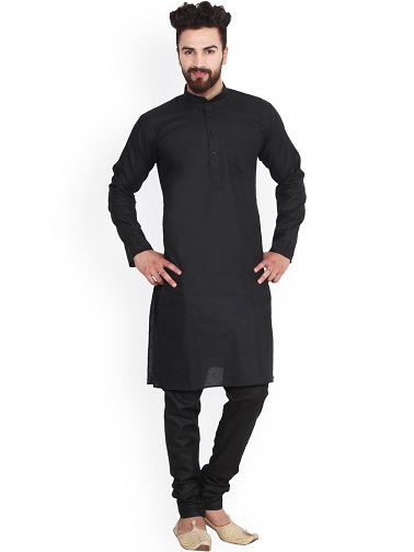 Mandarin Collar Kurta Pajam