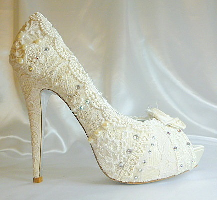 Ivory Bridal -kengät