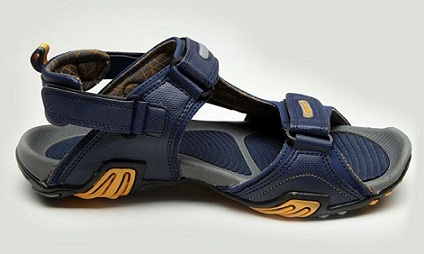 Miesten sininen ja G keltainen Sparx sandaalit