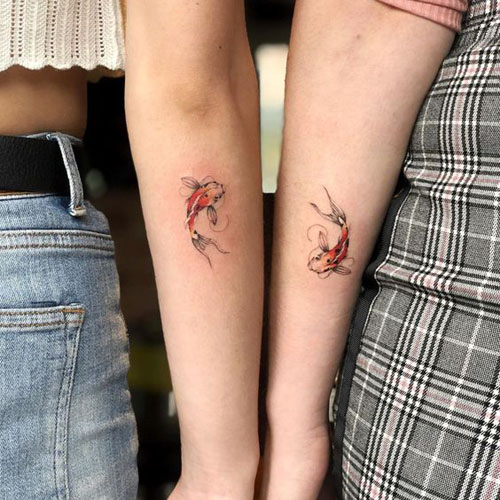 Σχέδια τατουάζ φιλίας 1