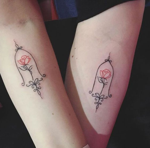 Σχέδια τατουάζ φιλίας 10