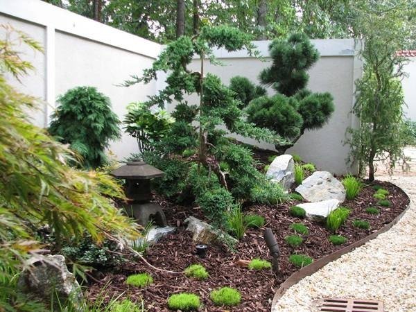 16 steg för japansk trädgård design hus idé
