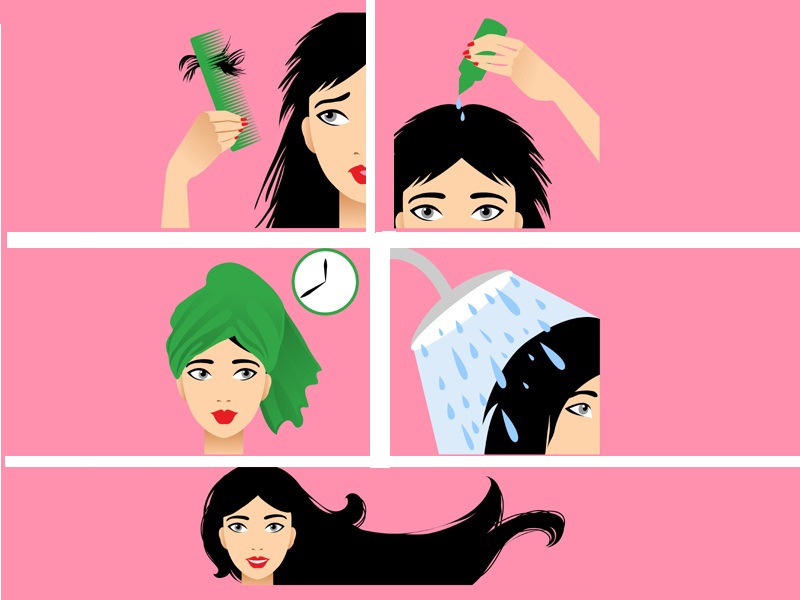 Parhaat hiustenlähtöhoidot naisille kotona