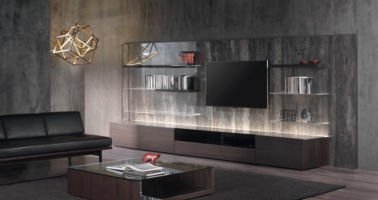 modern designmöbel 2015-levande vägg-led-ljus-glas-hyllor-NC-landskap-Acerbis