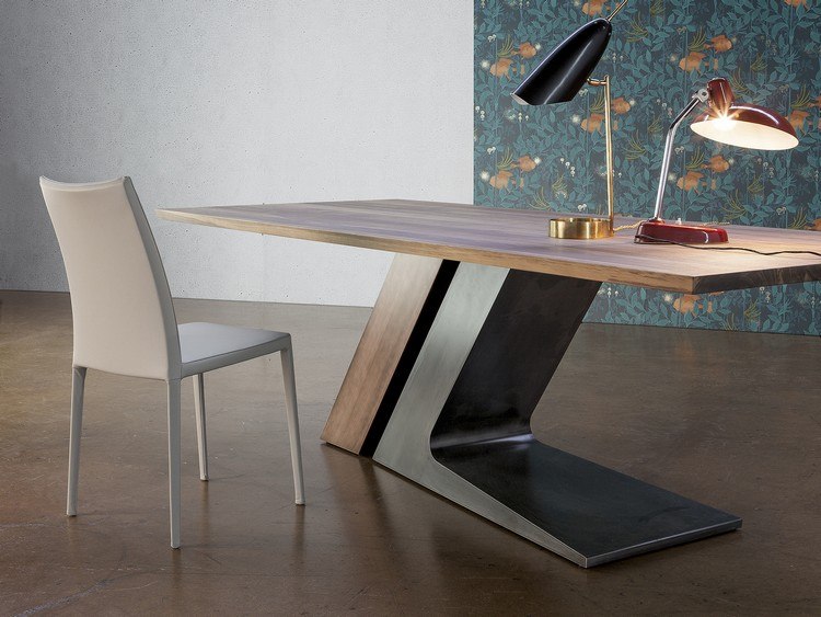 modern designmöbel 2015-matbord-rektangulärt-trä-TL-Bonaldo