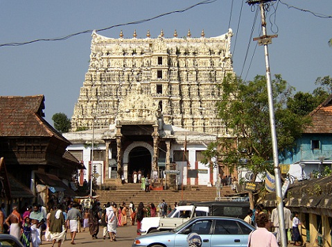 Padmanabhaswamyn temppeli Thiruvanthapuramissa