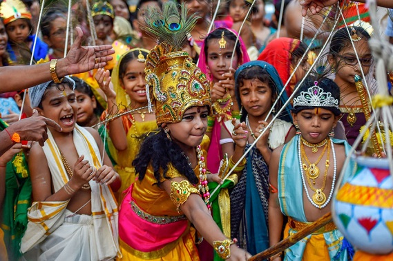 Intian Janmashtami-festivaalit