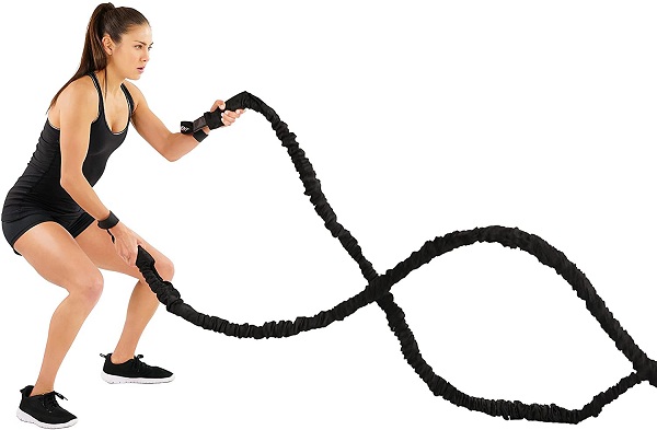 Battle Rope - ασκήσεις για να απαλλαγείτε από το λίπος στη μασχάλη
