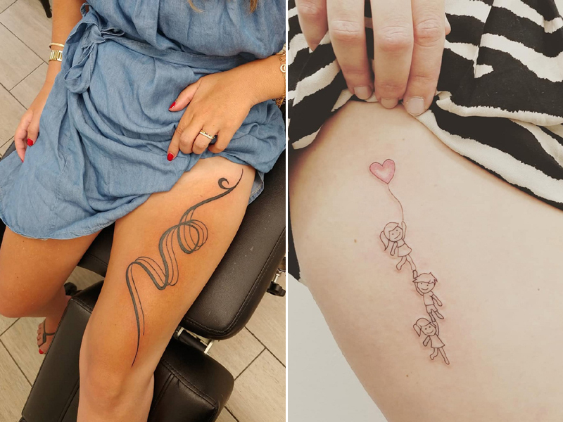 Reiden tatuoinnit naisille