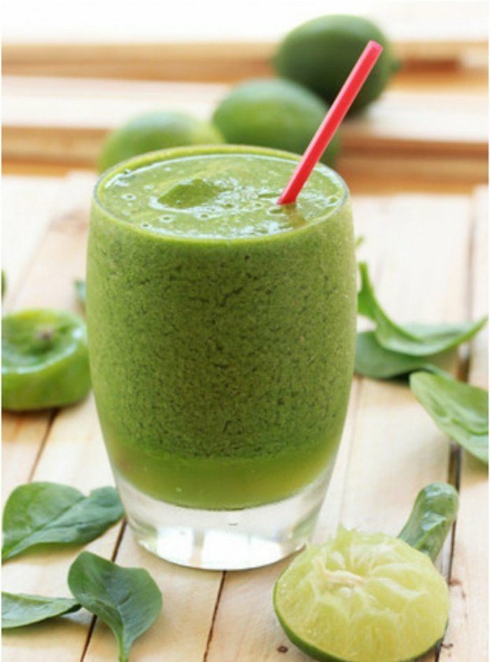 Kokos- och lime -smoothie