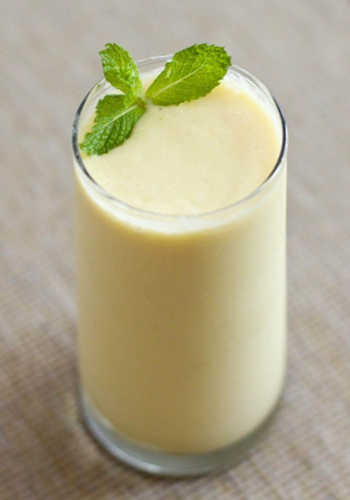 Rå mangosmoothie