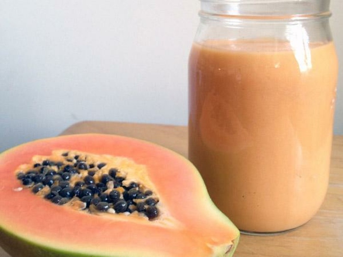 Papaya smoothie
