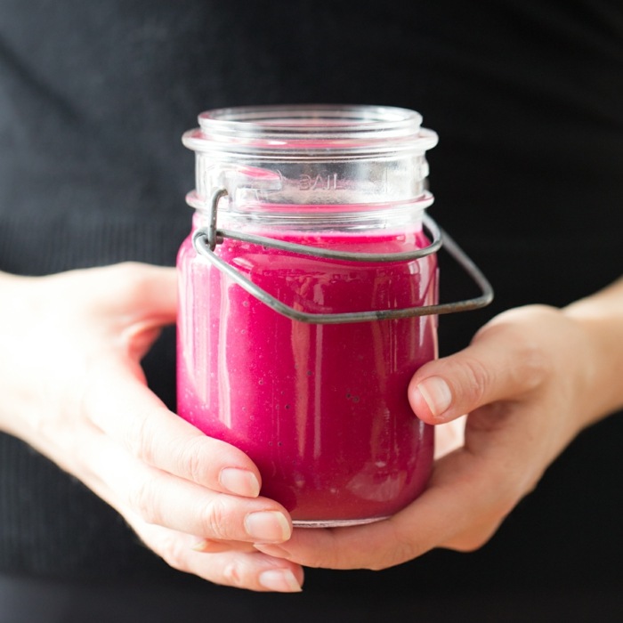 Power rosa smoothie