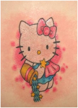 Hei, Kitty Kids Tattoo Ideat