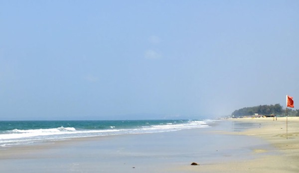 Παραλία Colva στη Γκόα Για ζευγάρια