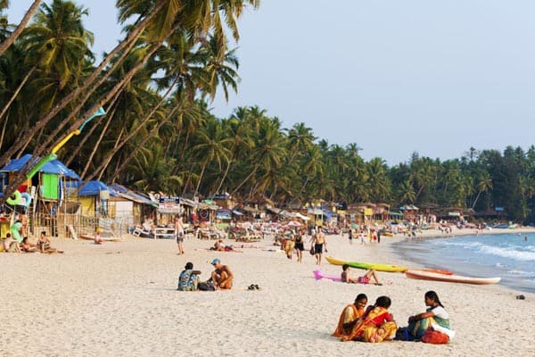 Παραλία Palolem στη Γκόα