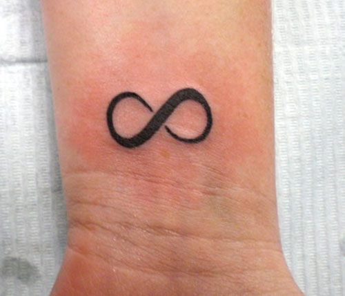 Cool Infinity Symbolic Tattoo ranteessa