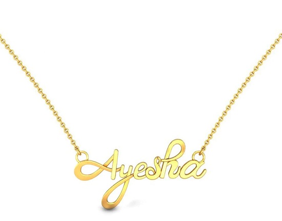 'Ayesha' Gold -riippuvalaisin