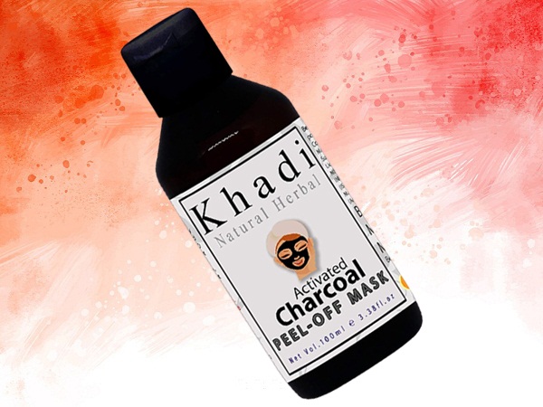 Khadi Natural Herbal Activated Charcoal Peel-Off Mask για γυναίκες