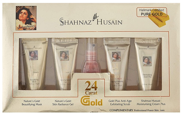 Shahnaz Husain Gold Mini -kasvopaketti