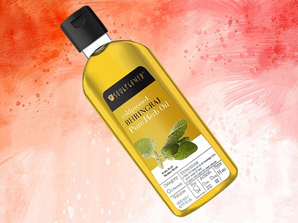 Soulflower kylmäpuristettu Bhringraj Pure Herb Oil