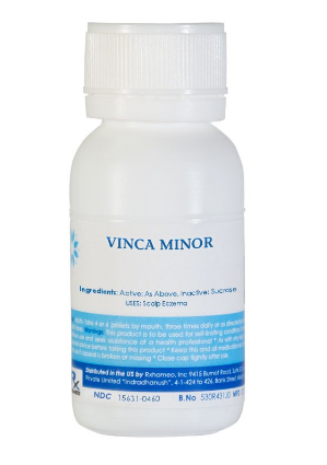 Vinca Minor hiustenlähtöön ja uudelleenkasvuun
