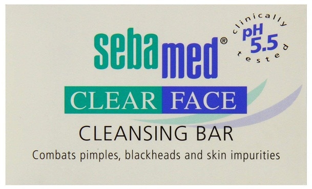 SebaMed Clear Face Bar -saippua aknea varten