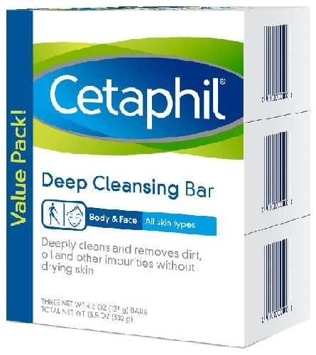 Cetaphil Deep Cleansing Bar akneille