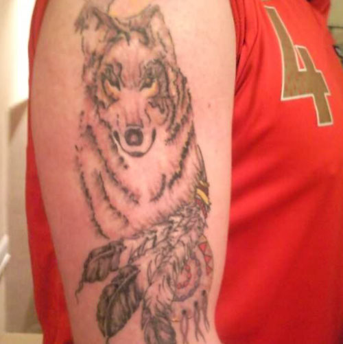 Arm Wolf Tattoo -mallit