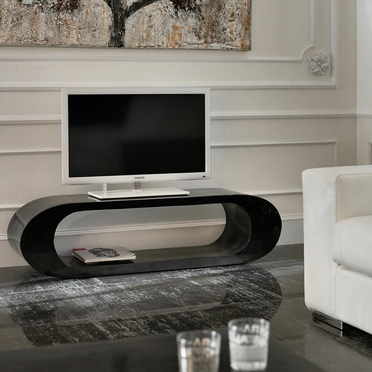 Soffbord-sten-svart-oval-tv-möbel-hylla