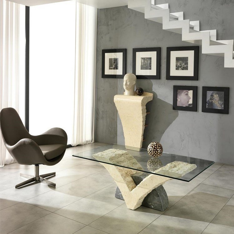 soffbord-sten-modern-design-v-form-glas-bordsskiva-rektangulär-grå-grädde