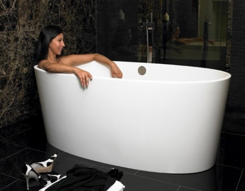 victoria albert kompakta designbadkar för det moderna badrummet