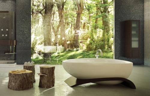 maax runda badkardesigner för det moderna badrummet