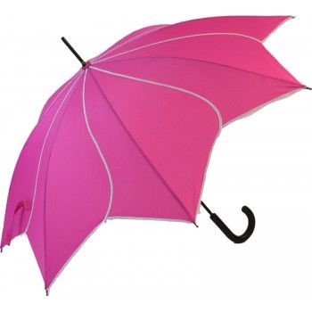Vaaleanpunaiset naisten sateenvarjot
