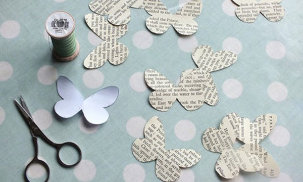 5 minuutin Butterfly Crafts