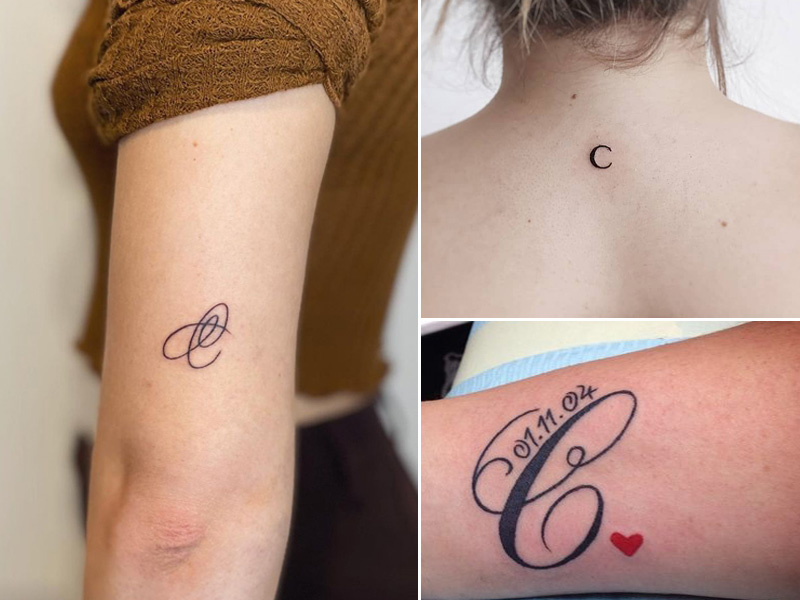 Σχέδια τατουάζ με γράμματα
