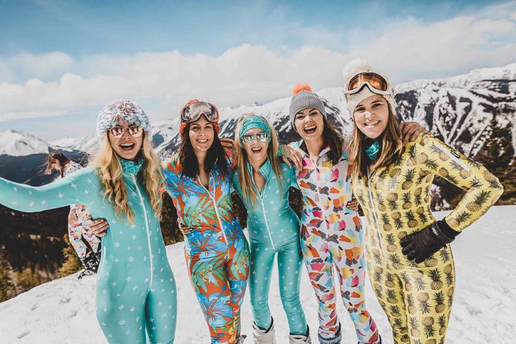 Apres ski party outfit idéer för kvinnor