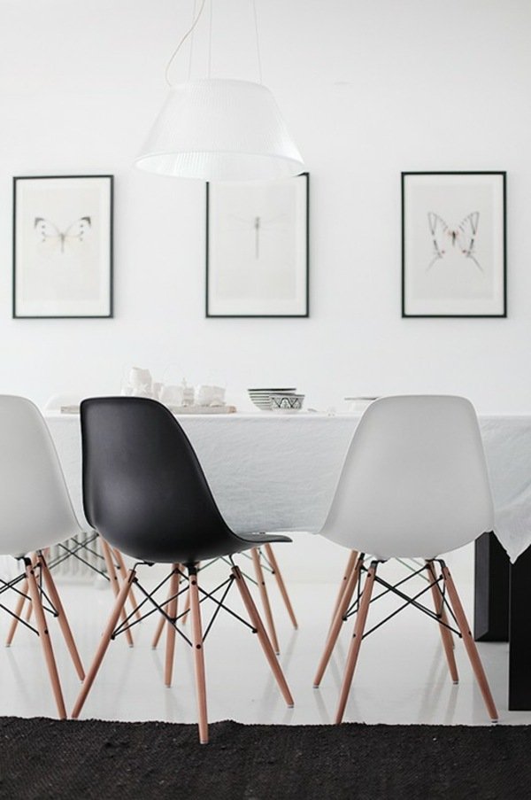 modern-svart-vita-stolar-matsal-design-idé