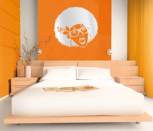 20 coola idéer för väggklistermärken design sovrum afrika