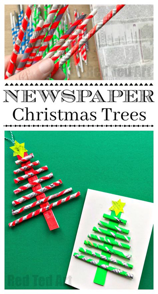 Χριστουγεννιάτικη εφημερίδα χειροτεχνίας
