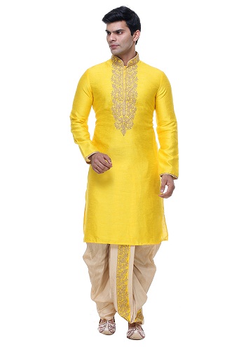 Pathani Kurta με πιτζάμα Dhoti Style